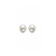 MASTOLONI 6.5-7mm Akoya Stud Pearl Earrings in 18K Yellow Gold
